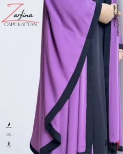 Zarfina Cape-Kaftan (Lavender) - Image 3