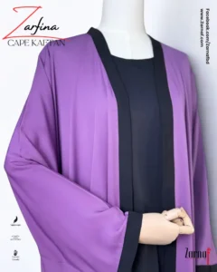 Zarfina Cape-Kaftan (Lavender) - Image 2