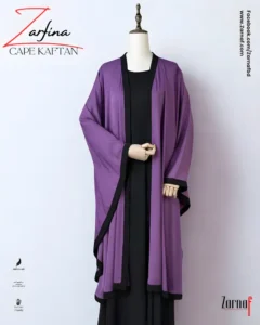 Zarfina Cape-Kaftan (Lavender)