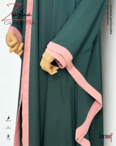 Zarfina Cape-Kaftan (Sea Green) - Image 2