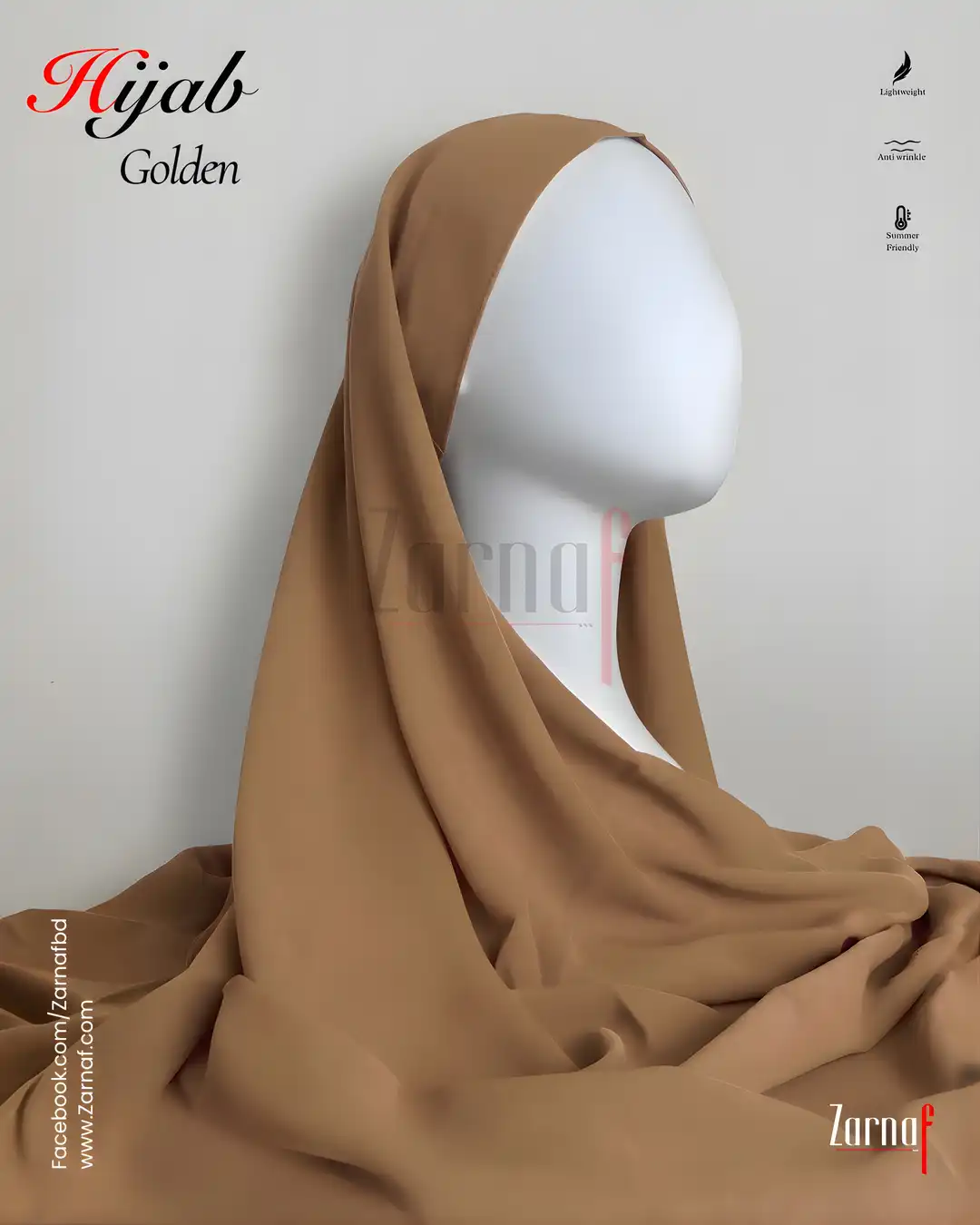 12 Hijab (Golden) - Image 1